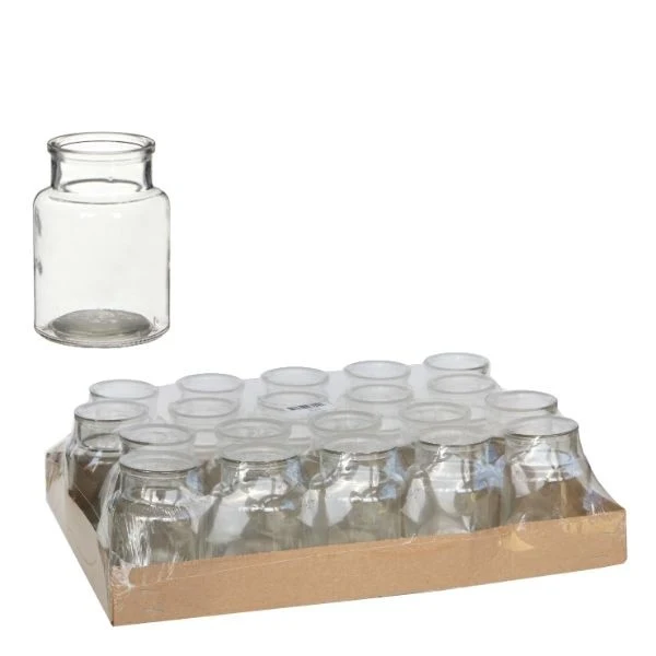 Medizinflasche Glas 10x7cm - (24 Stück) [IFS-129194]