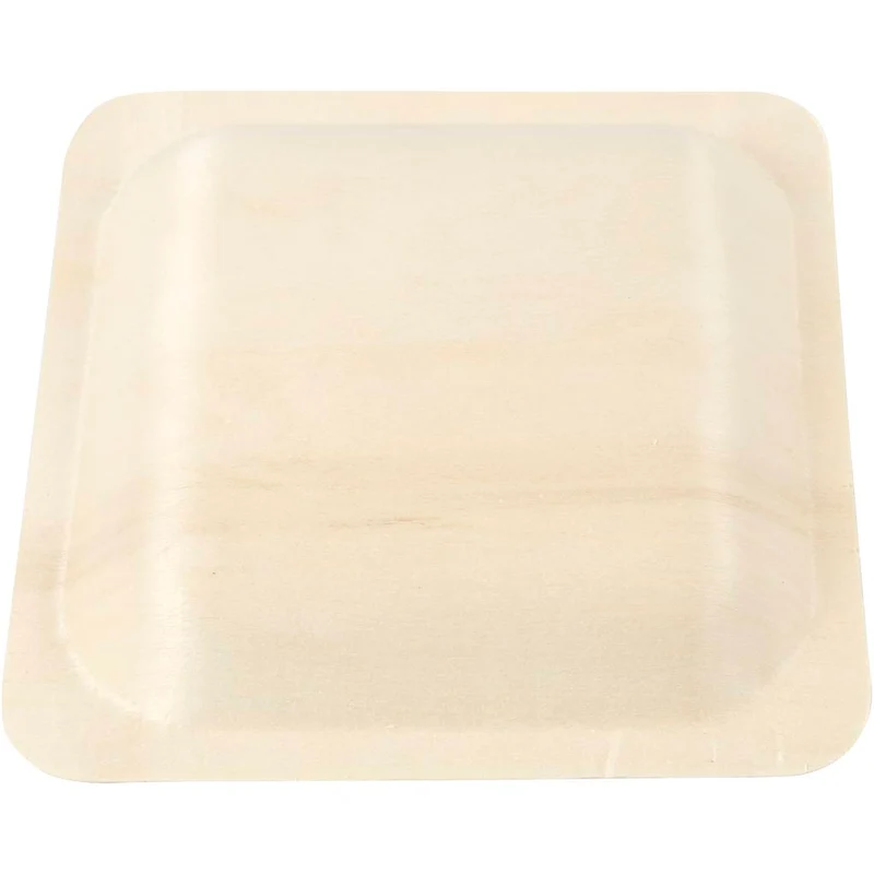 Platte, H 2 cm, Größe 14x14 cm, 12 Stk/ 1 Pck [HOB-56940]