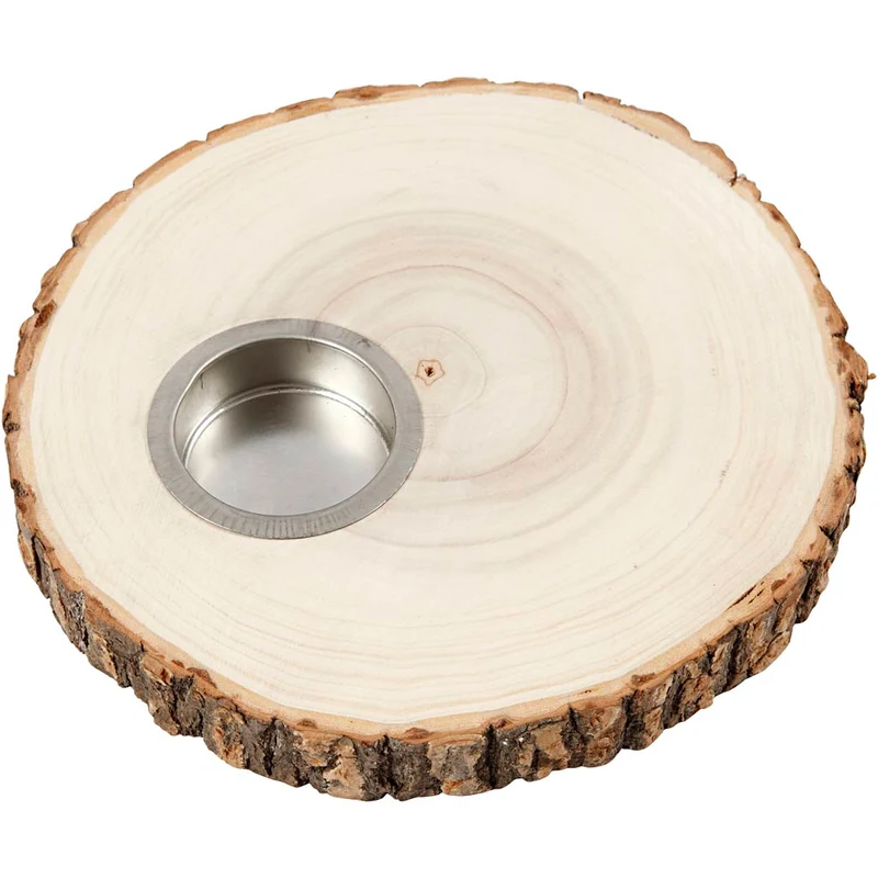Teelichthalter, D 14-16 cm, Dicke 19 mm, 1 Stk [HOB-56563]