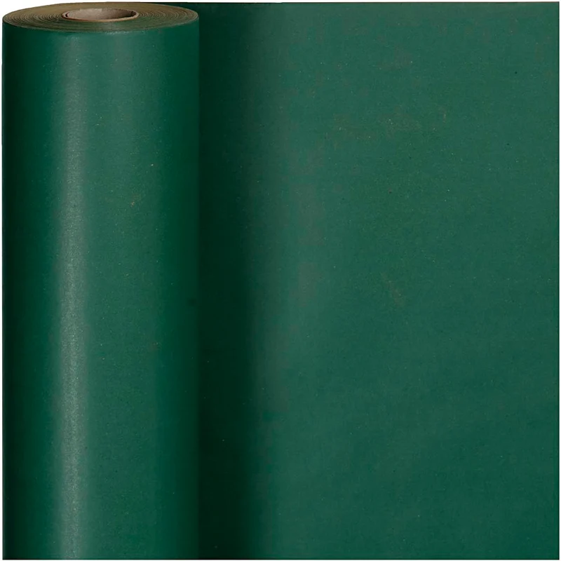 Geschenkpapier , B 50 cm, 60 g, Grün, 100 m/ 1 Rolle [HOB-19889]