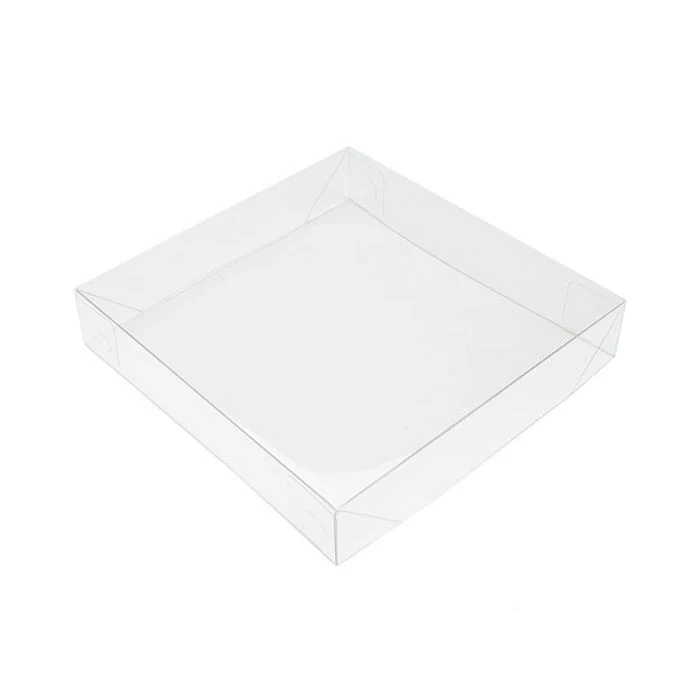 Deckel Transparent & Faltbar 13.2x2.5x13.5cm (25 Stück) [BT357]