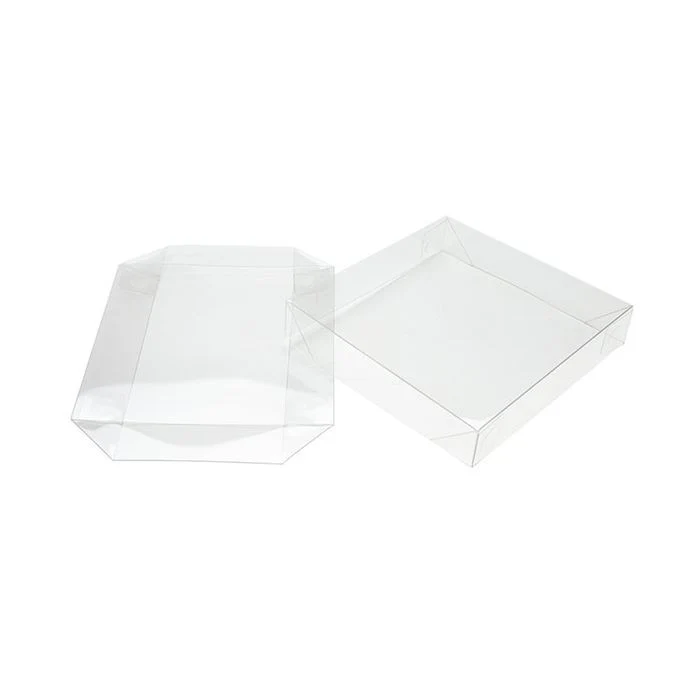 Deckel Transparent & Faltbar 13.2x2.5x13.5cm (25 Stück) [BT357]