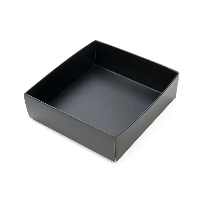 Kraftkartonboden Schwarz 7.9x2.5x8.3cm (25 Stück) [BK356]