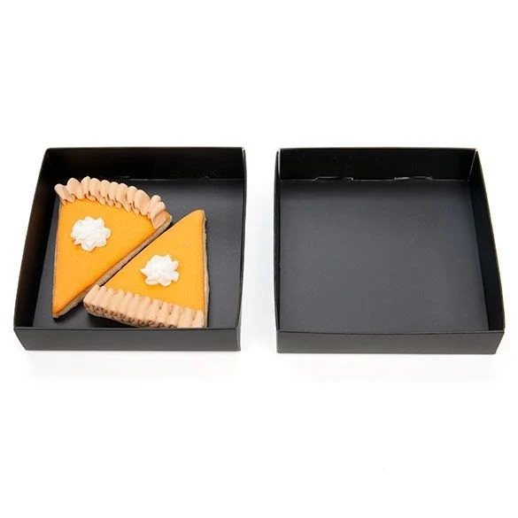 Pappschachtelböden Schwarz 10.5x2.5x10.8cm (25 Stück) [BK99]