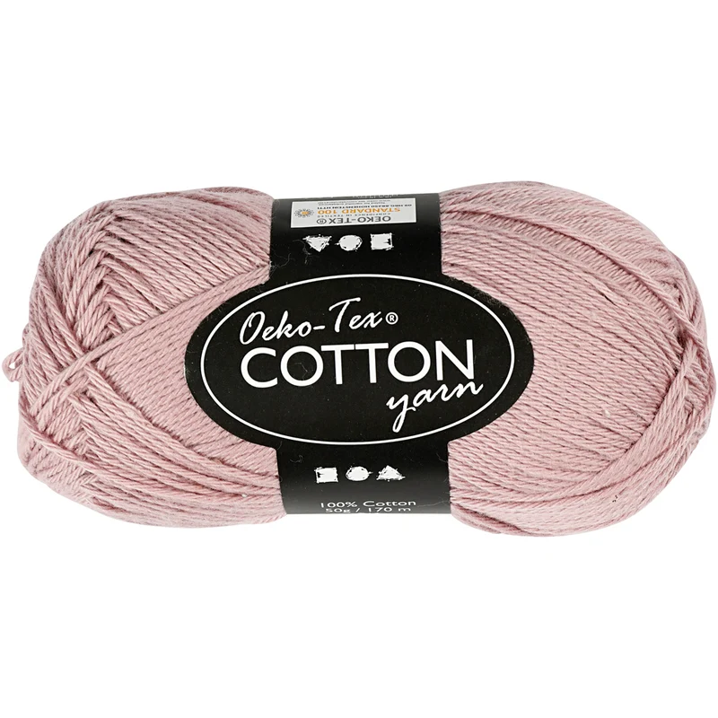 Baumwollgarn, Nr. 8/4, L 170 M, Nadel 3-3,5, Lavendel, 50 g/ 1 Knäuel [HOB-431170]