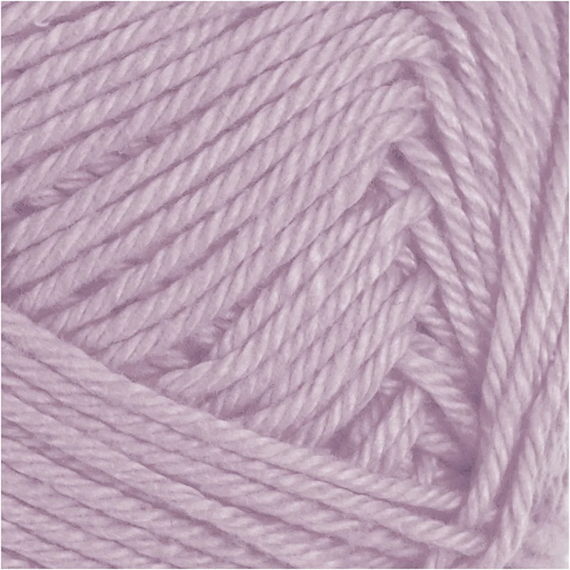 Baumwollgarn, Nr. 8/4, L 170 M, Nadel 3-3,5, Lavendel, 50 g/ 1 Knäuel [HOB-431170]