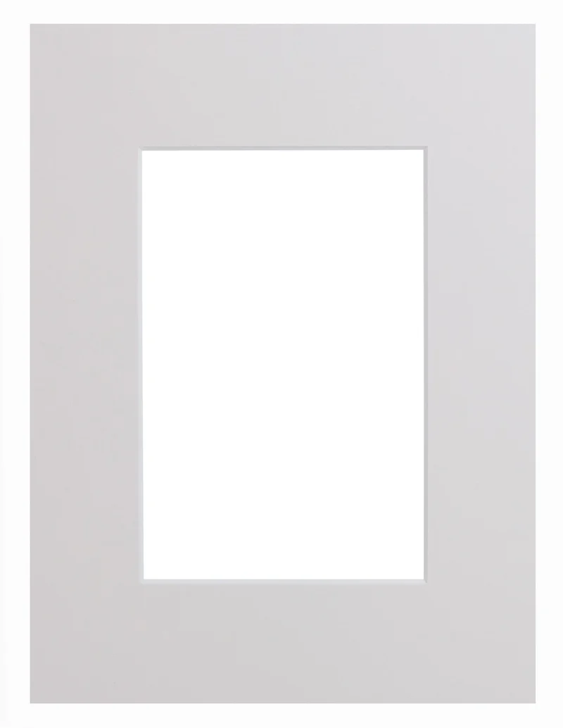 Passepartouts 225 Hellweiß 28x35cm mit 19x24cm Ausschnitt (5 Stück) [MA-7422528352]