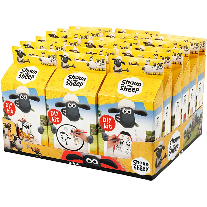 Tischdisplay mit Materialset-Sortiment, 18 Set/ 1 Pck [HOB-100795]
