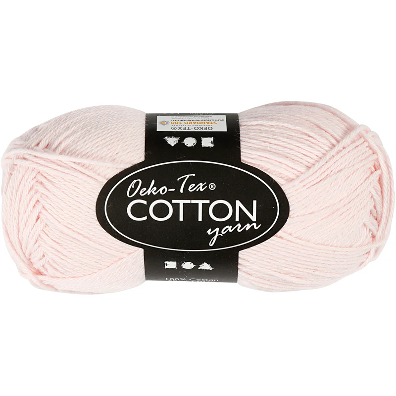 Baumwollgarn, Nr. 8/4, L 170 M, Nadel 3-3,5, Staubrosé, 50 g/ 1 Knäuel [HOB-431140]