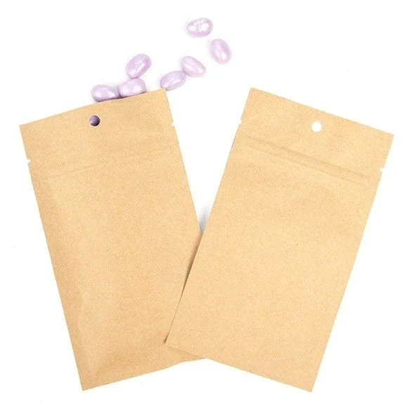 Druckverschlussbeutel Kraft 7.6x11.4cm (100 Stück) [HZBB3K]