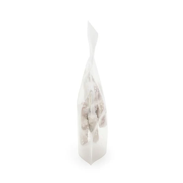 Standbodenbeutel Transparent 10.2x6x15.2cm | 57 Gramm mit Aufhängeloch (100 Stück) [ZBG2H]