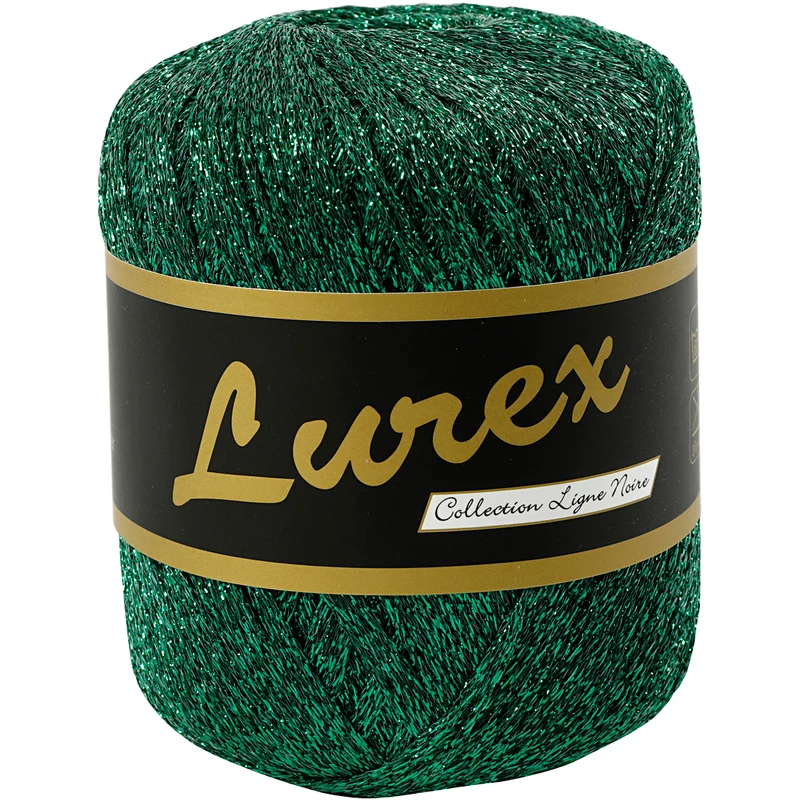 Lurexgarn, L 160 M, Grün, 25 g/ 1 Knäuel [HOB-421472]