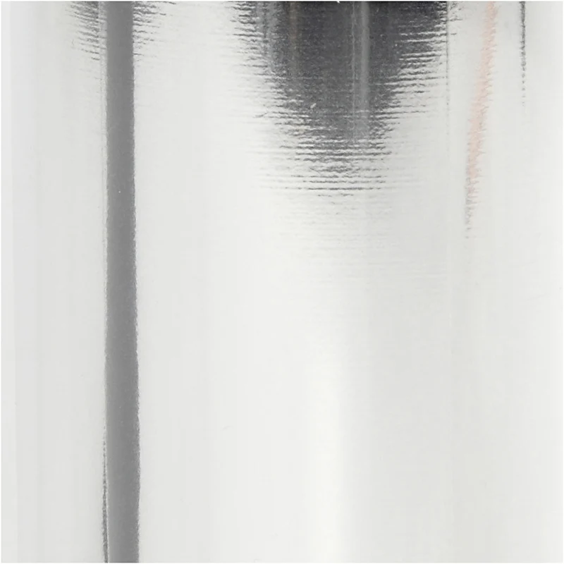Dekofolie, B 15,5 cm, Dicke 0,02 mm, Silber, 50 cm/ 1 Rolle [HOB-283560]
