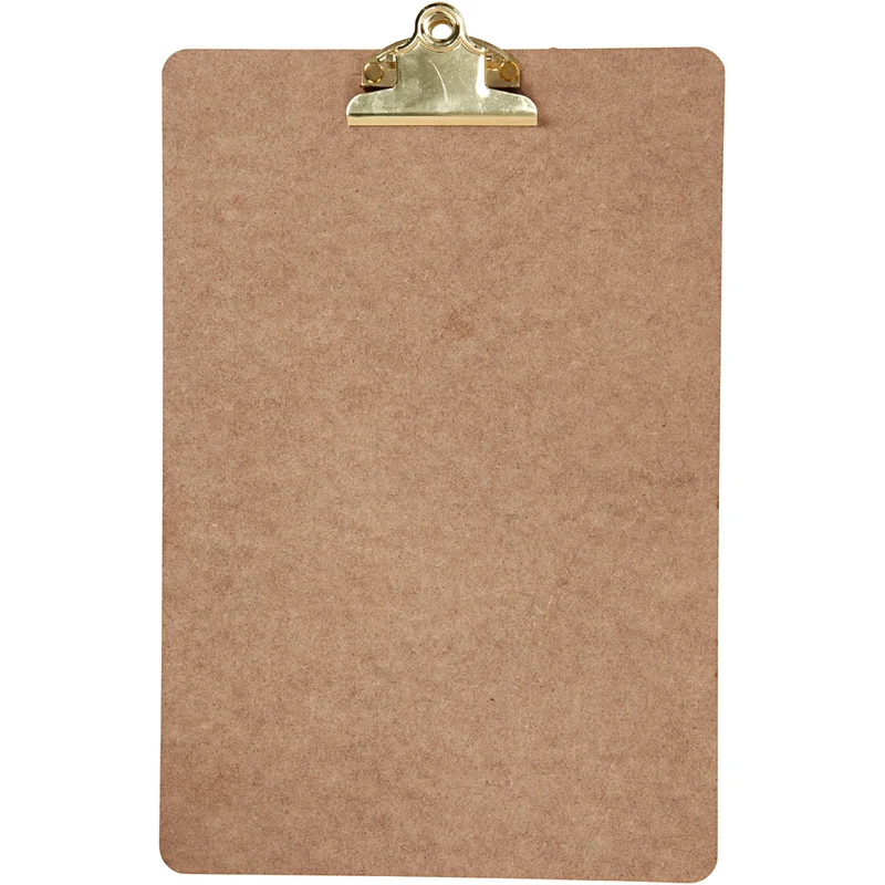 Clipboard, A4, Größe 23x34x0,3 cm, 1 Stk [HOB-265870]