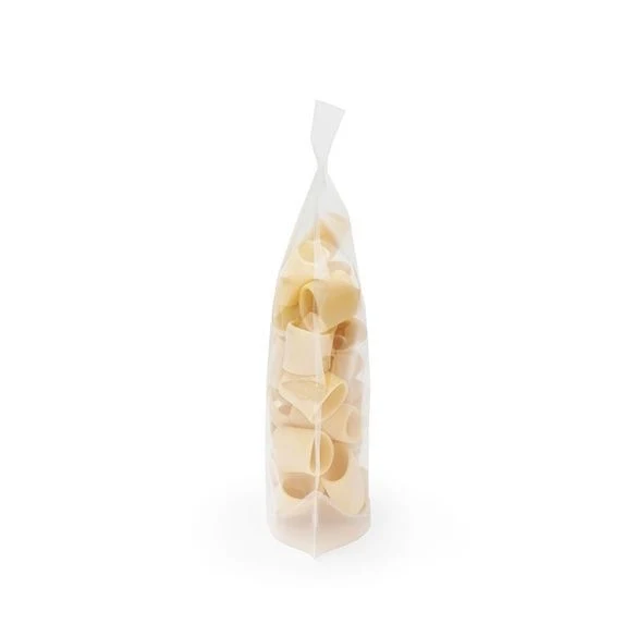 Standbodenbeutel Transparent 17x9x28.5cm | 340 Gramm mit Aufhängeloch (100 Stück) [ZBG4H]