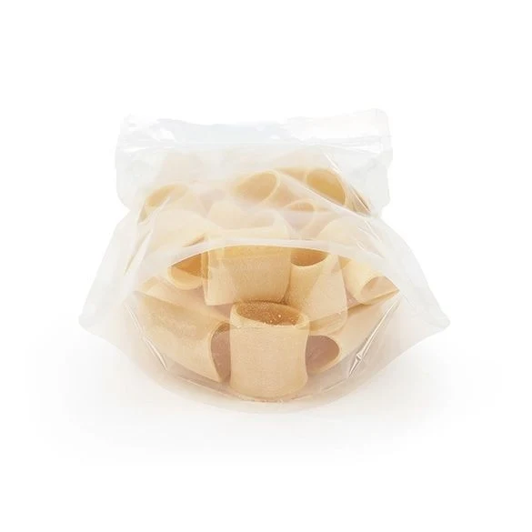 Standbodenbeutel Transparent 17x9x28.5cm | 340 Gramm mit Aufhängeloch (100 Stück) [ZBG4H]