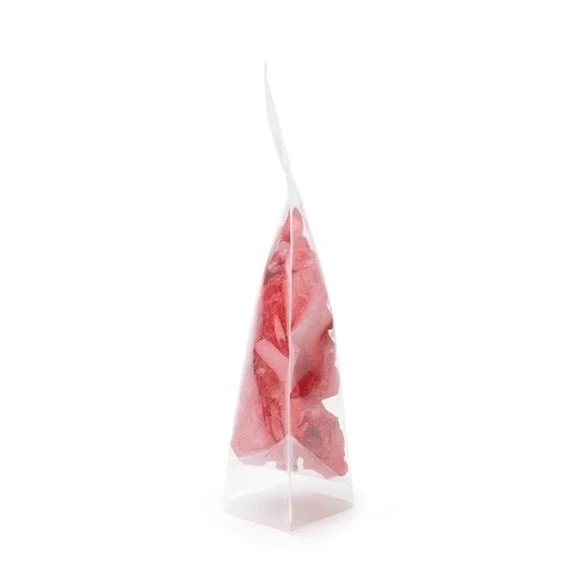 Standbodenbeutel Transparent 10.2x6x15.2cm Laminiert | 57 Gramm mit Aufhängeloch (100 Stück) [ZBGCC2H]
