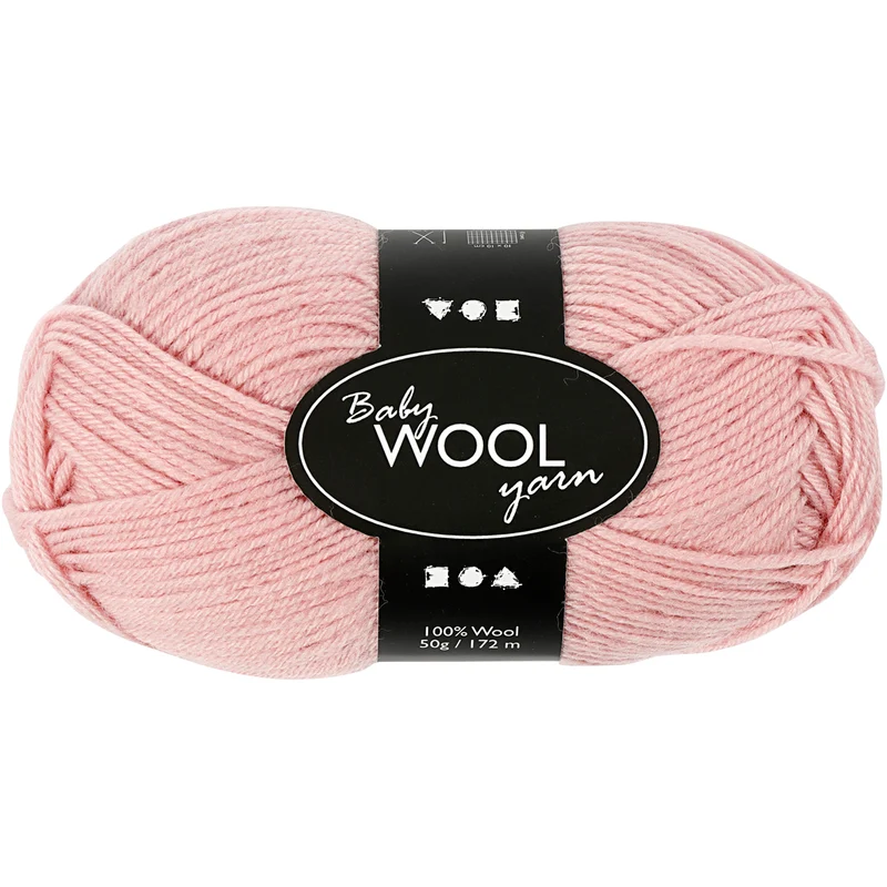 Babywolle, L 172 M, Staubrosé, 50 g/ 1 Knäuel [HOB-41351]