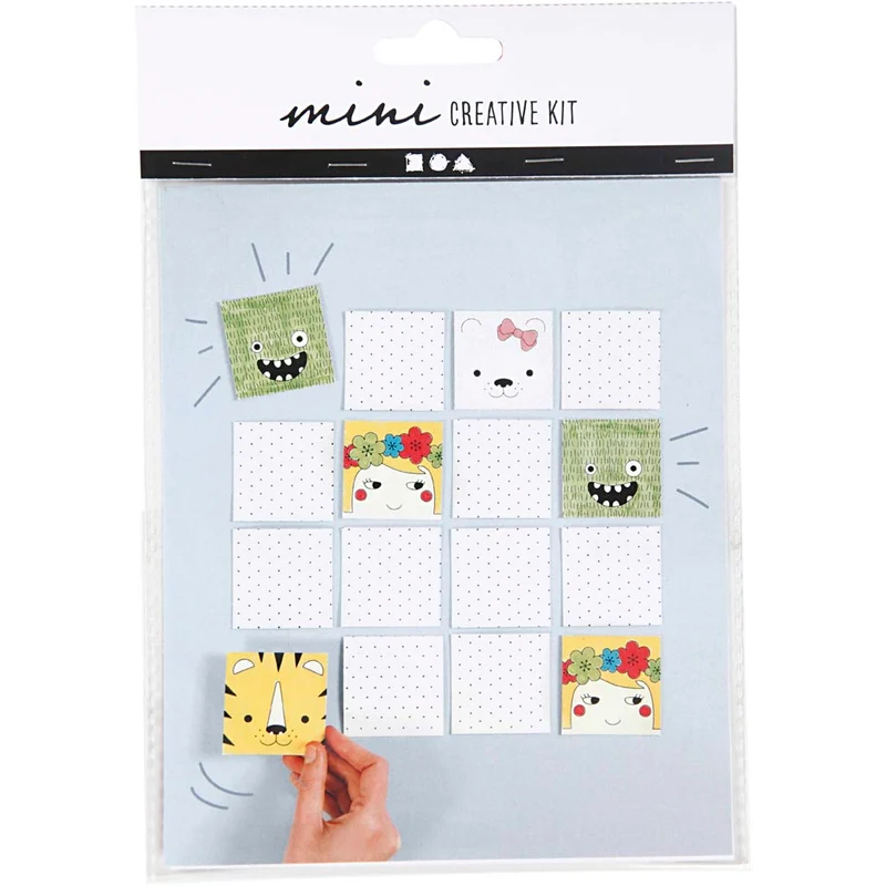 Mini Kreativ Set, Memo Spiel, 1 Pck [HOB-977214]