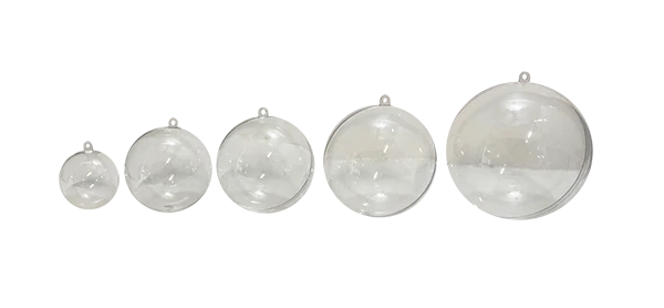 Acrylkugeln Transparent Ø7cm (25 Stück) [PEP-1002073]