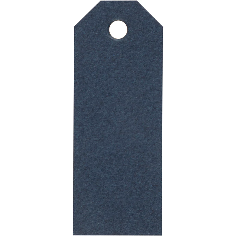 Manila-Anhänger, Größe 3x8 cm, 220 g, Blau, 20 Stk/ 1 Pck [HOB-234014]