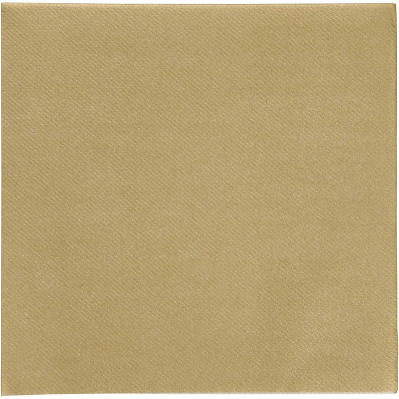 Servietten, Größe 40x40 cm, 60 g, Gold, 20 Stk/ 1 Pck [HOB-598019]