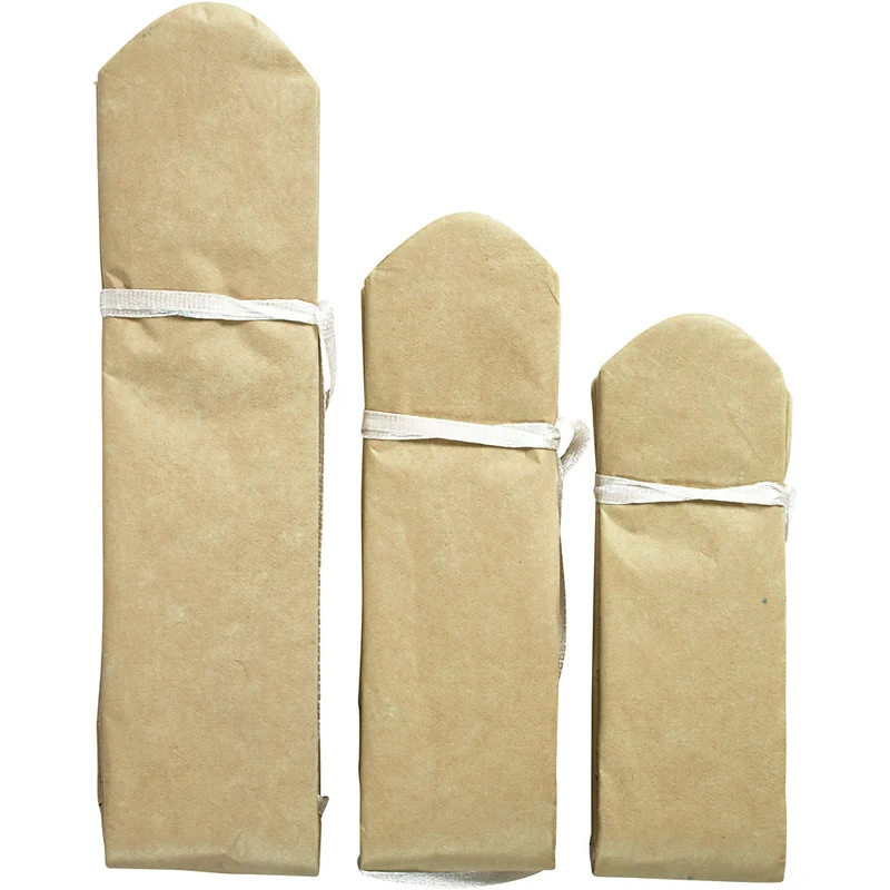 Seidenpapier-Pompons, D 20+24+30 cm, 16 g, Gold, 3 Stk/ 1 Pck [HOB-590029]
