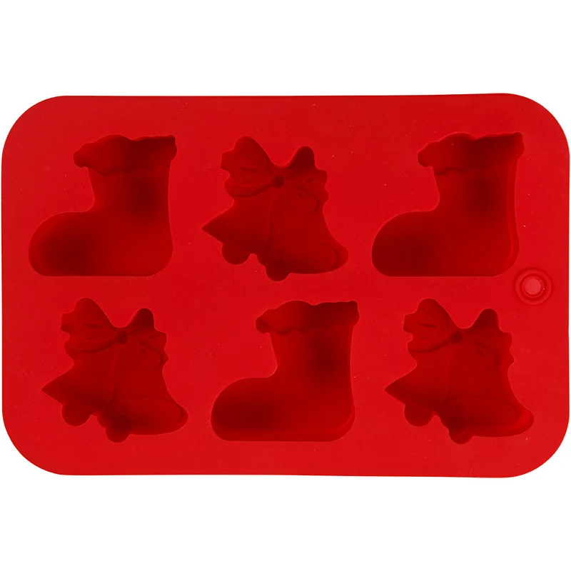 Silikonform, Blumen, H 2,6 cm, L 6 cm, B 7,5 cm, 75 ml, 1 Stk [HOB-37135]