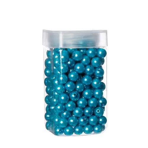 Perlen 12mm Aqua Blau 220 Gramm (1 St.) [IFS-27291]