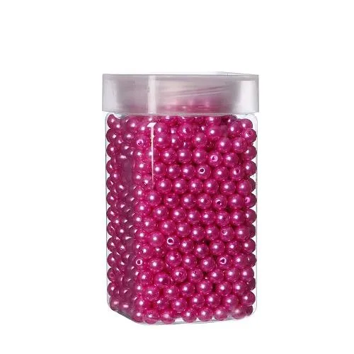 Perlen 8mm Fuchsia 220 Gramm (1 St.) [IFS-27056]