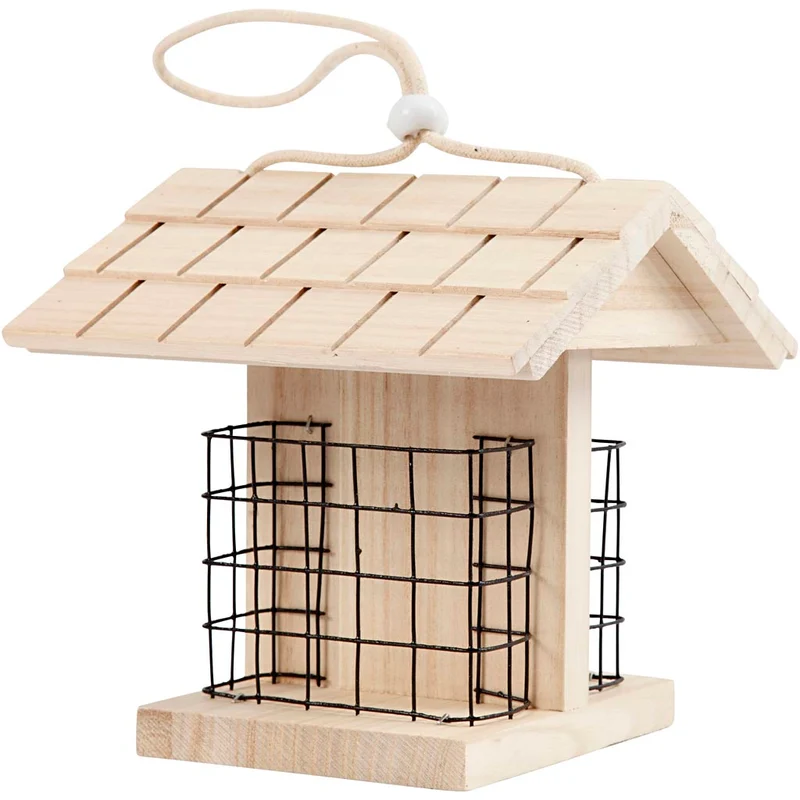 Vogelfutterstation, H 17.5 cm, L 11.6 cm, B 13,5 cm, 1 Stk [HOB-57955]