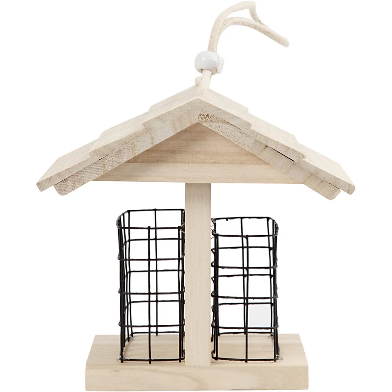Vogelfutterstation, H 17.5 cm, L 11.6 cm, B 13,5 cm, 1 Stk [HOB-57955]