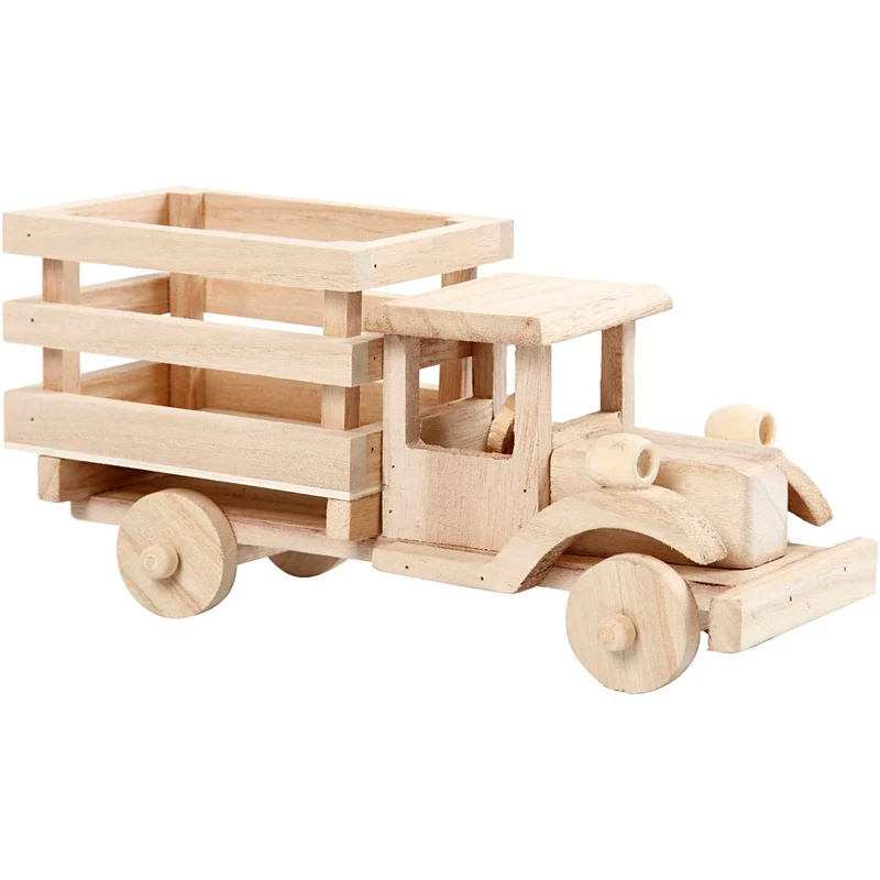 Lastwagen, H 11 cm, L 22 cm, B 7,5 cm, 1 Stk [HOB-57947]