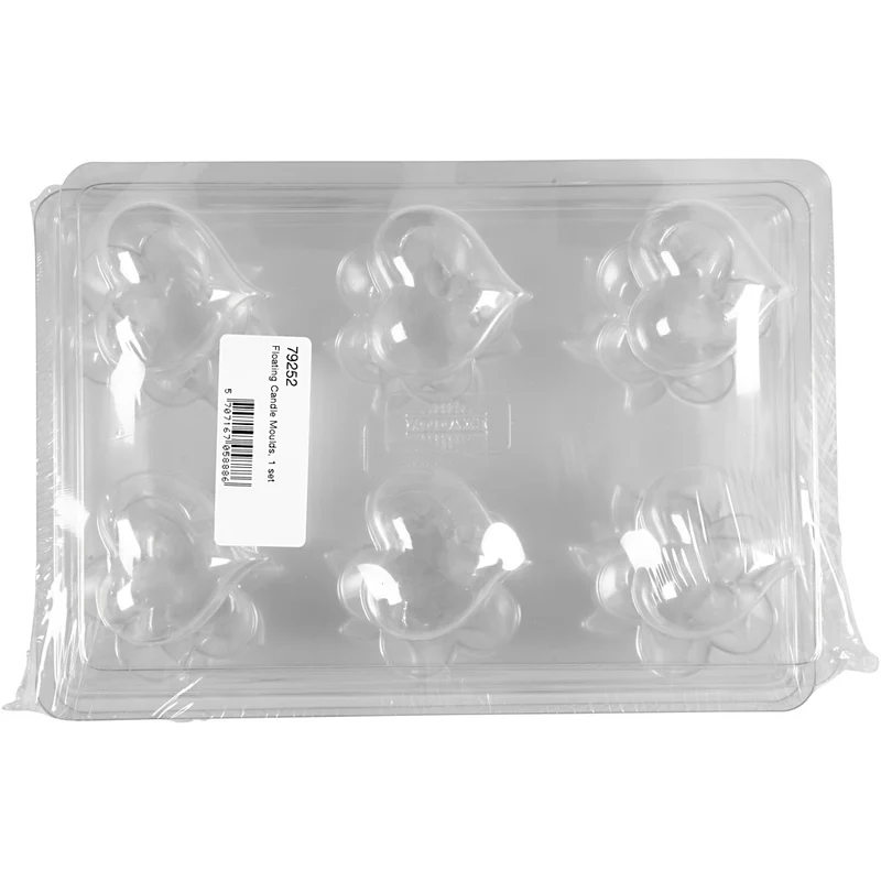 Schwimmkerzengießformen, Blumen, Herzen, Sonne, Sterne, rund, 1Set/ 1 Set [HOB-79252]