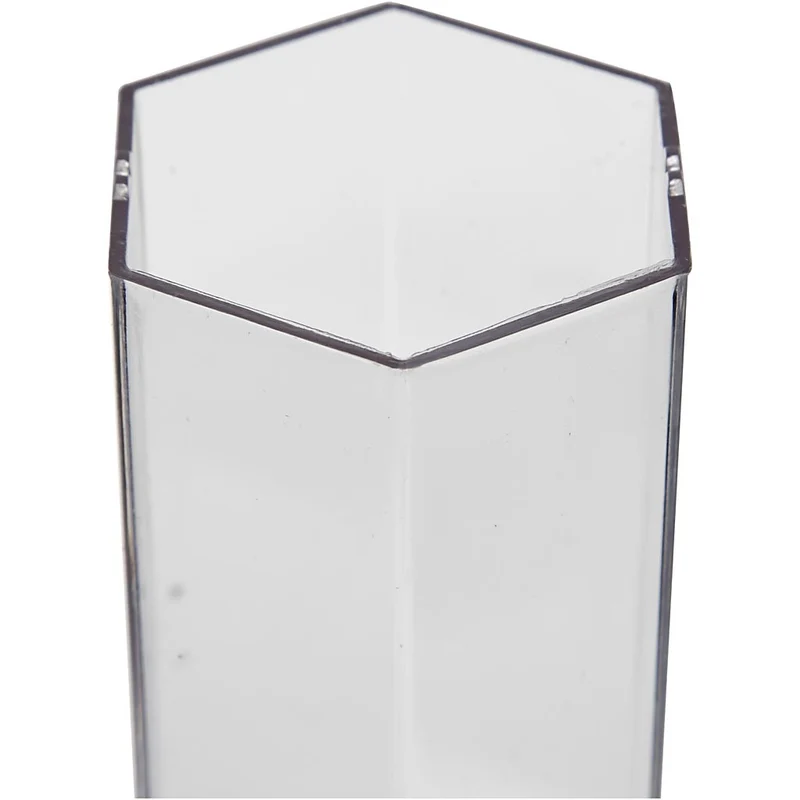 Kerzengießform, Sechseck, Größe 170x53 mm, 1 Stk [HOB-79222]