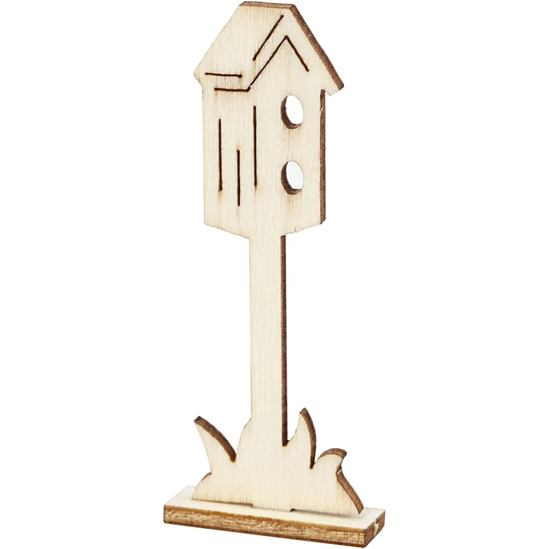 Zusammensteckbare Holzfiguren, L 15,5 cm, B 17 cm, Dicke 3 mm, 1 Pck [HOB-57941]