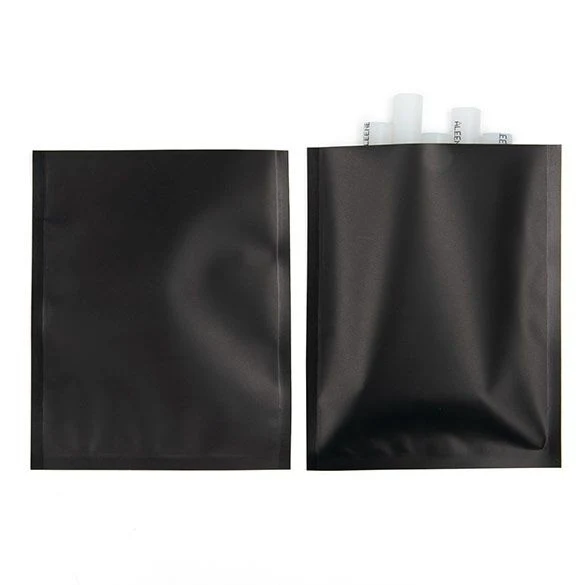 Plastikbeutel Mattschwarz 10.2 x 12.7 cm Verschweißbar (100 Stück) [CRB3B]