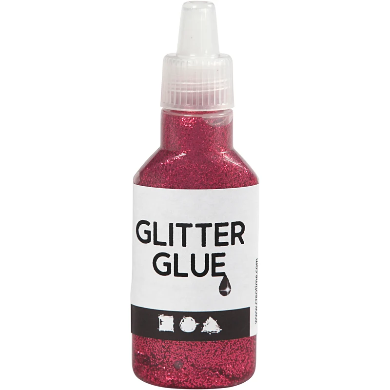 Glitzerkleber, Pink, 25 ml/ 1 Fl. [HOB-318280]