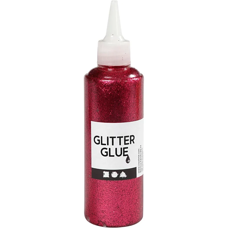 Glitzerkleber, Pink, 118 ml/ 1 Fl. [HOB-31828]