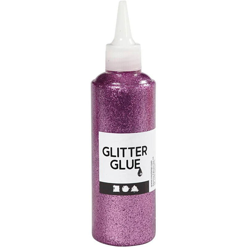 Glitzerkleber, Flieder, 118 ml/ 1 Fl. [HOB-31827]