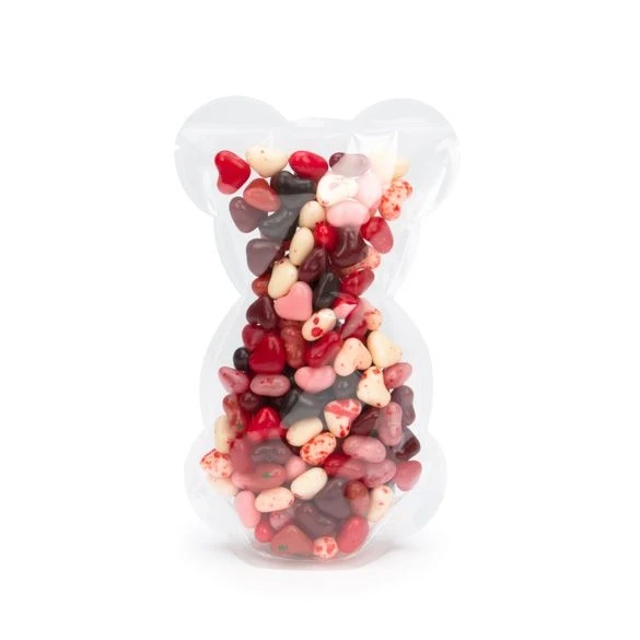 Standbodenbeutel Bärenform Transparent 15.2x8x25.4cm (100 Stück) [SP7B]
