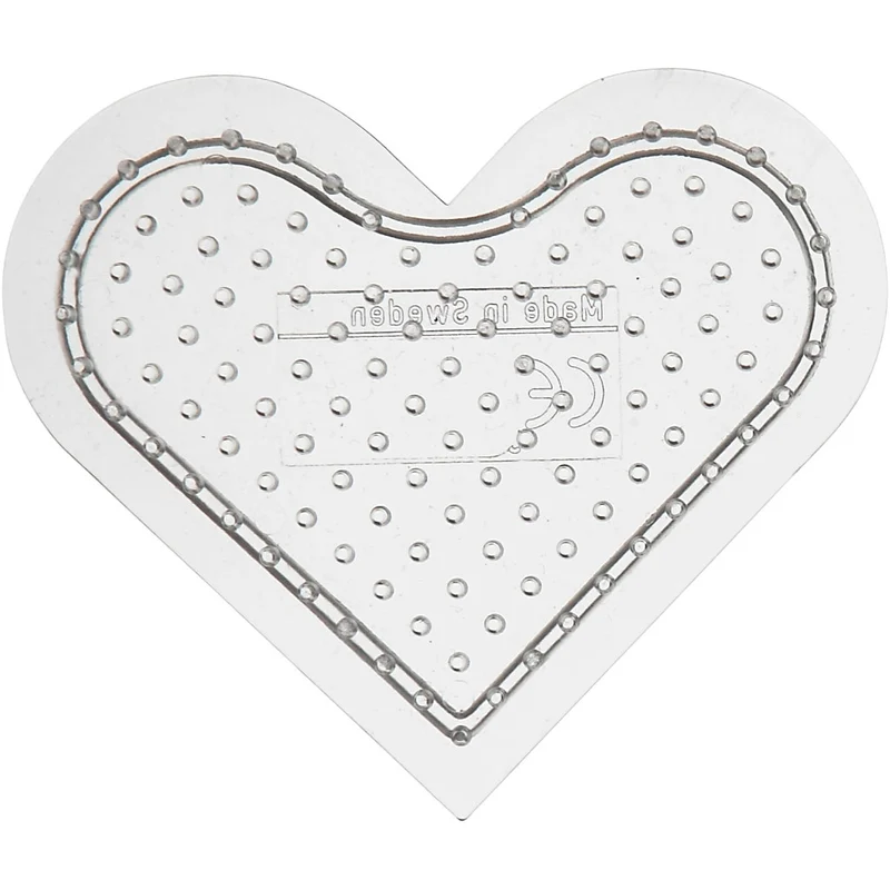 Steckplatte, Größe 7 cm, medium, Transparent, 1 Stk [HOB-753080]