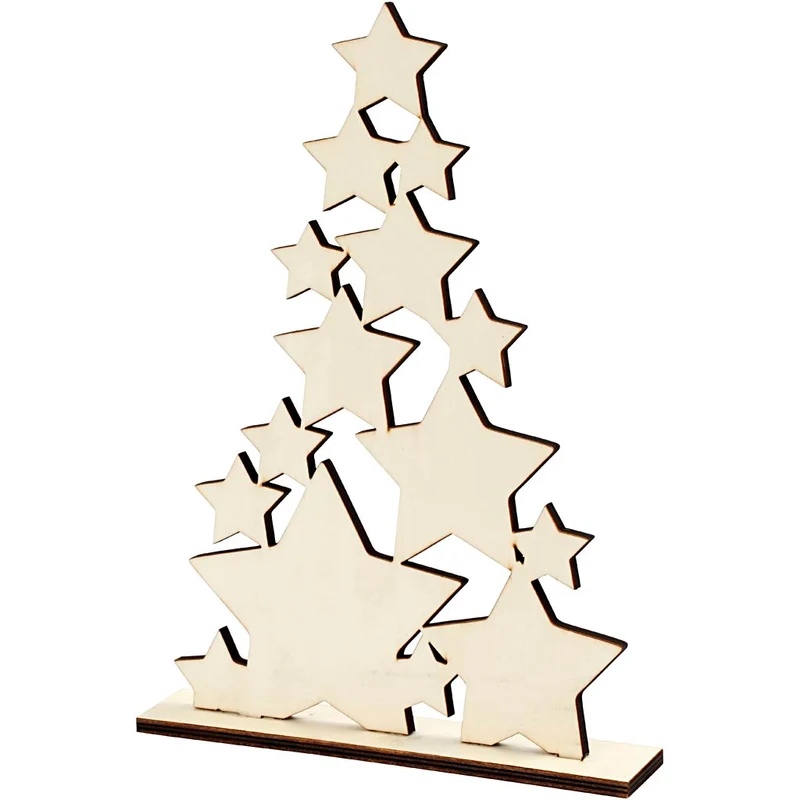 Weihnachtsbaum, H 29,8 cm, T 4 cm, B 21,5 cm, 1 Stk [HOB-56923]