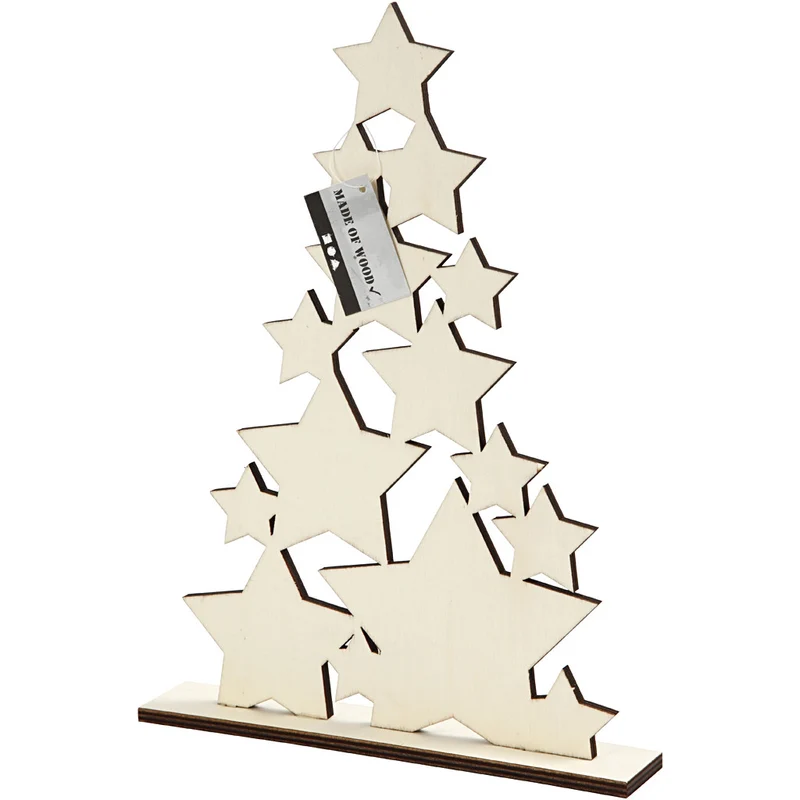 Weihnachtsbaum, H 29,8 cm, T 4 cm, B 21,5 cm, 1 Stk [HOB-56923]