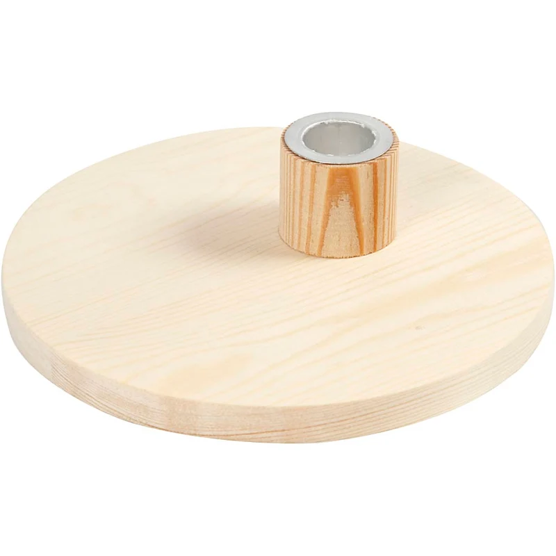 Kerzenhalter, H 4 cm, D 16 cm, 1 Stk [HOB-56916]