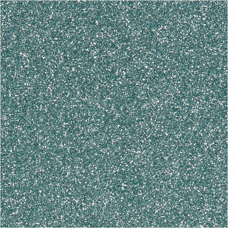 Bügelfolie, A5, Blatt 148x210 mm, Glitter, Hellblau, 1 Bl. [HOB-44335]
