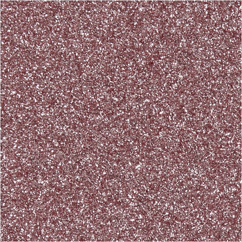 Bügelfolie, A5, Blatt 148x210 mm, Glitter, Rosa, 1 Bl. [HOB-44333]