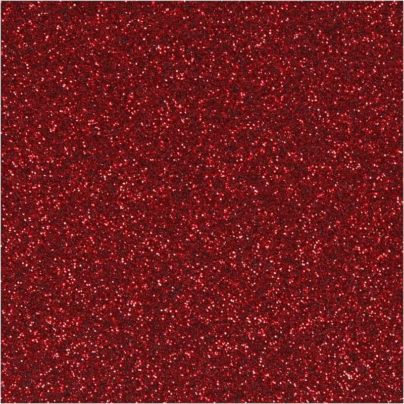 Bügelfolie, A5, Blatt 148x210 mm, Glitter, Rot, 1 Bl. [HOB-44331]