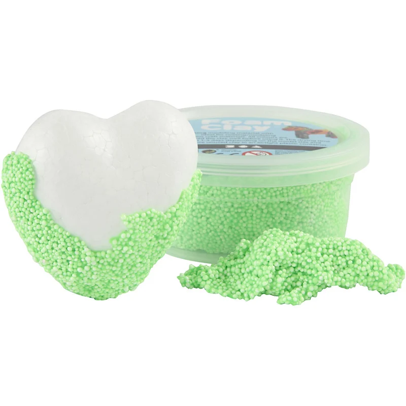 Foam Clay® , Neongrün, 35 g/ 1 Dose [HOB-78927]