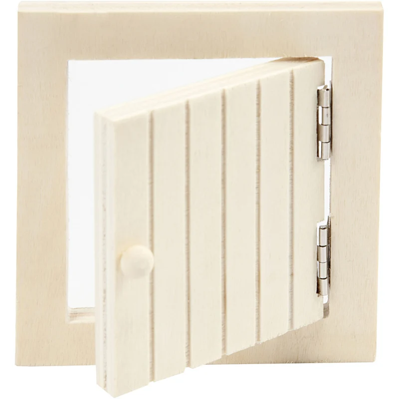 Dachluke und Strickleiter, Größe 9-20 cm, 1 Set [HOB-55977]